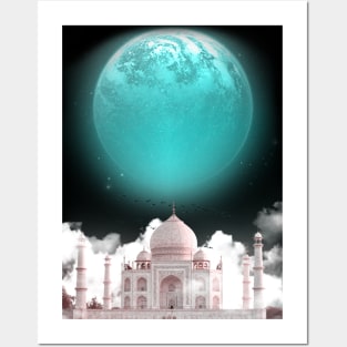 Magical Taj Mahal Posters and Art